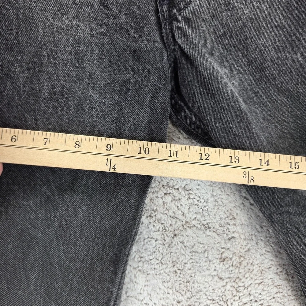 Vintage Levis 501 Jeans Mens Black Straight Made in USA Button Fly Fits 30x33